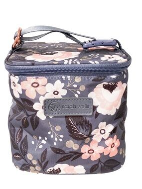Sarah Wells Kelly Breast Pump Bag Le Floral Full Zip